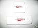 ED HARDY WHITE HEAD BAND AND WHITE WRIST BAND