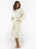 TowelSelections Waffle Bathrobe – 100% Turkish Cotton Robe for Women and Men, Made in Turkey