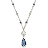 Indianapolis Colts Crystal Logo Necklace