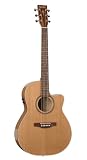 Simon & Patrick Cutaway GT Folk Acoustic Electric Guitar - Cedar A3T