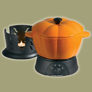 Hamilton Beach 33417 Party Crock Cook Set, Orange