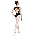 Adult Criss-cross Back Tank Leotard,N8232BLKM,Black,Medium