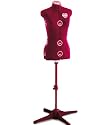 Singer DF151 Adjustable Dress Form, Red, Medium