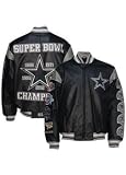 Dallas Cowboys Commemorative Super Bowl Champ Leather Jacket