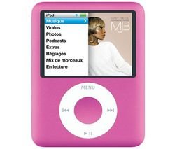 Childrens Toyshop  Electronics : Apple - 8 GB iPod nano pink (3rd generation) - NEW
