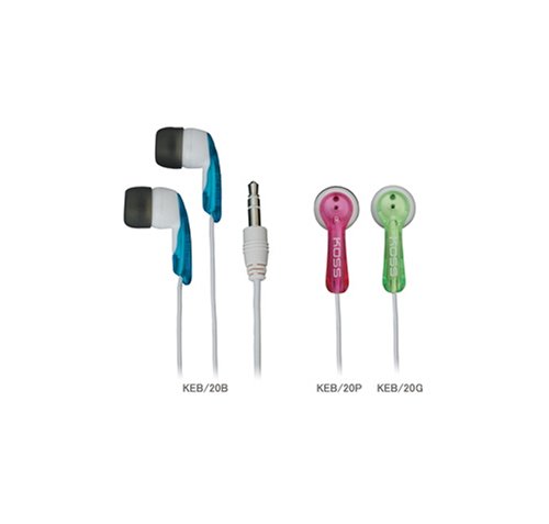 ティアック インナーイヤーヘッドホン KOSS KEB/20P ピンク KEB/20P