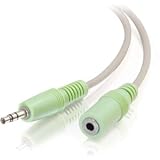 C2G / Cables to Go 27410 M/F Stereo Audio Cable (25 Feet, Beige)