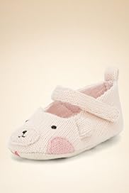 Knitted Bear Pram Shoes