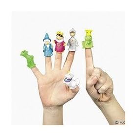  24-pc Fairy Tale Finger Puppet Party Favors