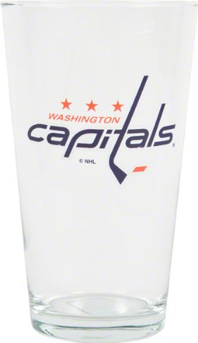 Washington Capitals 3D Logo Pint Glass