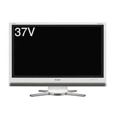 SHARP AQUOS 37V型 地上・BS・110度CSデジタル フルハイビジョン液晶テレビ LC-37DS5-W ホワイト