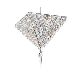 ELK Lighting 10135-4 Sousa 4 Light Island Light in Polished Nickel by Elk