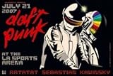 DAFT PUNK - Limited Edition Concert Poster - by Gianni Rossi
