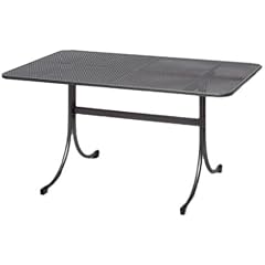 MWH-Garden & Home Streckmetalltisch Eisengestell eisengrau,