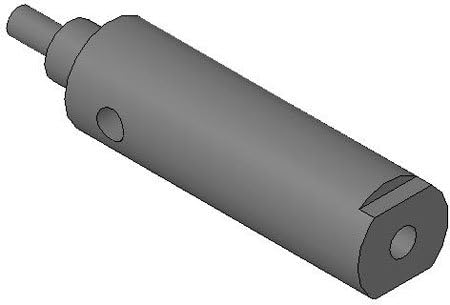 1 1/16 Bore x 4. Stroke, Double Acting, Stud Mount, Clippard Stainless Steel Pneumatic Cylinders (1 Each)