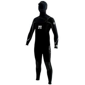 Buy Body Glove Vapor Hooded Full Wetsuit 5 4 3mm (Black Black, Medium Large)