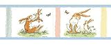 GUESS How Much I Love You - Nursery Easter Bunnies Wallpaper Border