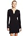 Calvin Klein Women's Essentials Long Sleeve Night Dress, Black, Small