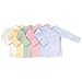 Organic Cotton Side Snap Baby Tee (Newborn - 3 Months, Off White)
