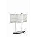 Two Light Table Lamp in Chrome
