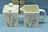 Corelle Coordinates Shadow Iris Sugar & Creamer Set