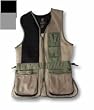Deluxe Shooting Vest Dlx Shooting Vest, LH Grey/Blk 2X