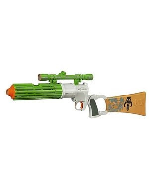 Star Wars Boba Fett Electronic Blaster Rifle Gun with Working Lights and Sounds-image