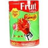 Chupa Chups Fruit Shake Lollipops - 100 ea