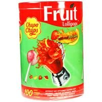 Chupa Chups Fruit Shake Lollipops - 100 ea