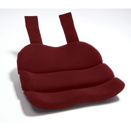 Obus Forme Ergonomic Contoured Seat Cushion - Bagged - Burgundy