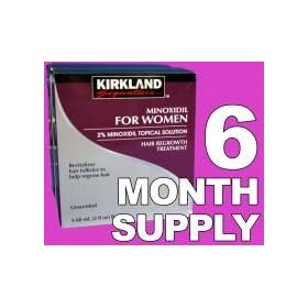 KIRKLAND 2% WOMENS MINOXIDIL 6 MONTHS SUPPLY