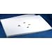 2 72 Slot White Jewelry Travel Ring Inserts Display Pads