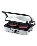 Cuisinart GR-3  Griddler Jr, Brushed Stainless Steel