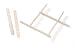 Darice 9150-83 Wood Craft Stick, Natural, 4-1/2-Inch