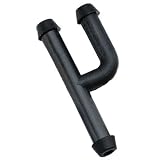 Du-Bro 2370 Black In-Line Fuel Connector With Plug (2-Pack) by Du-Bro Products