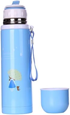Puledon Water Tea Coffee Flask Vacuum Thermos Cup Bicycle Bike Travel Bottle Student Mug, 16 Ounce