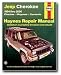 Haynes Jeep Cherokee Wagoneer and Comanche (84 - 01) Manual Image
