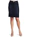 Levi's Women's Slimming fit Trouser Skirt, Indigo Velvet, 14