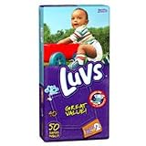 Luvs Ultra Leakguards Diapers, Jumbo Size 2, #10437 - 50/ Pack, 4 Packs