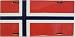 LP - 501 Norway Flag License Plate - 31669