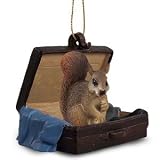 Red Squirrel Traveling Companion Ornament