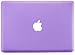 Kuzy Compatible with MacBook Air 11 inch Case A1465 A1370 Soft Touch Hardshell Cover for 11 inch MacBook Air Case 11.6 inches, Purple
