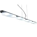 S-LUCE Project LED Pendelleuchte 8x1W 114cm, alu-matt