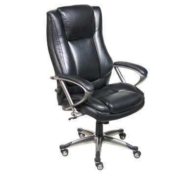 Serta Big and Tall Executive Chair, Black 9783