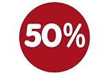 Rabatt Ankleber 50%, 33cm