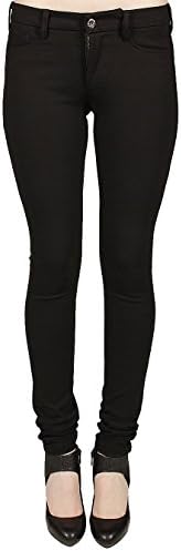 Parasuco Medium Rise Super Skinny Jeans in Black 29 W US
