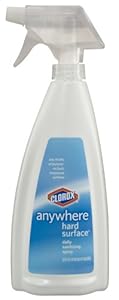 Clorox Anywhere Daily Sanitizing Spray, 22-Fluid Ounce Bottles (Pack of 9)