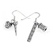 Sterling Silver Sewing Notions Charm Earrings for Tailor or Seamstress