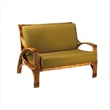 Bon Adventure Love Seat in Natural Stain