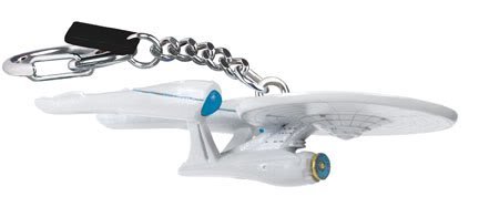 Star Trek Movie U.S.S. Enterprise NCC-1701 Keychain by Basic Fun